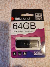 Флешка Mibrand Lizard 64GB USB 3.2 Black (MI3.2/LI64P9B)