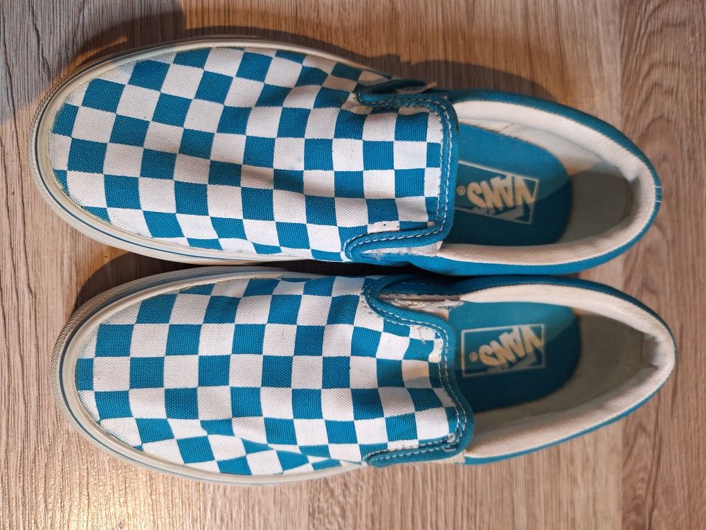 Trampki vans damskie w kratkę 37