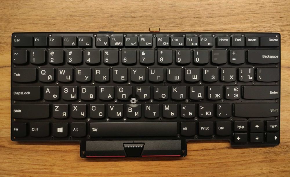 Клавиатура для ноутбука Lenovo X1 Carbon gen 1 с подсветкой (K406)