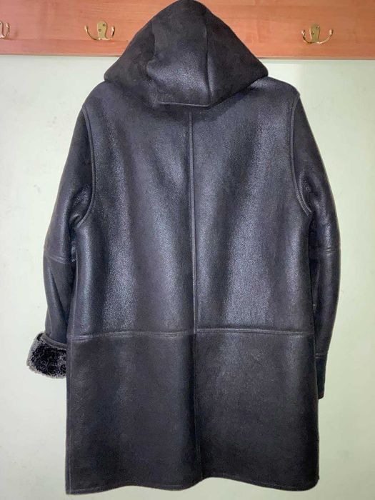 НОВАЯ натуральная МУЖСКАЯ ДУБЛЁНКА размер S/М - ни разу не одевалась!