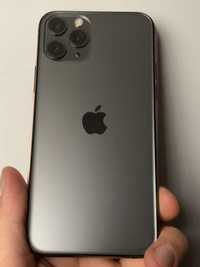 iPhone 11 Pro 64GB Silver Black, bat 96%,Gwar 1 rok,