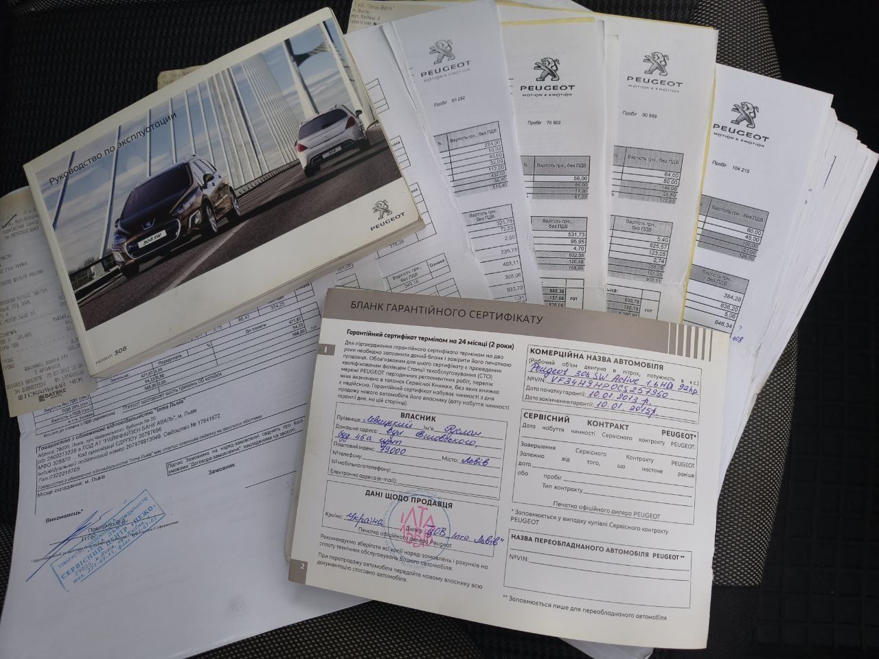 Peugeot 308 2012 1.6Hdi