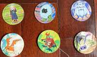 6 Tazos Digimon Bollycao