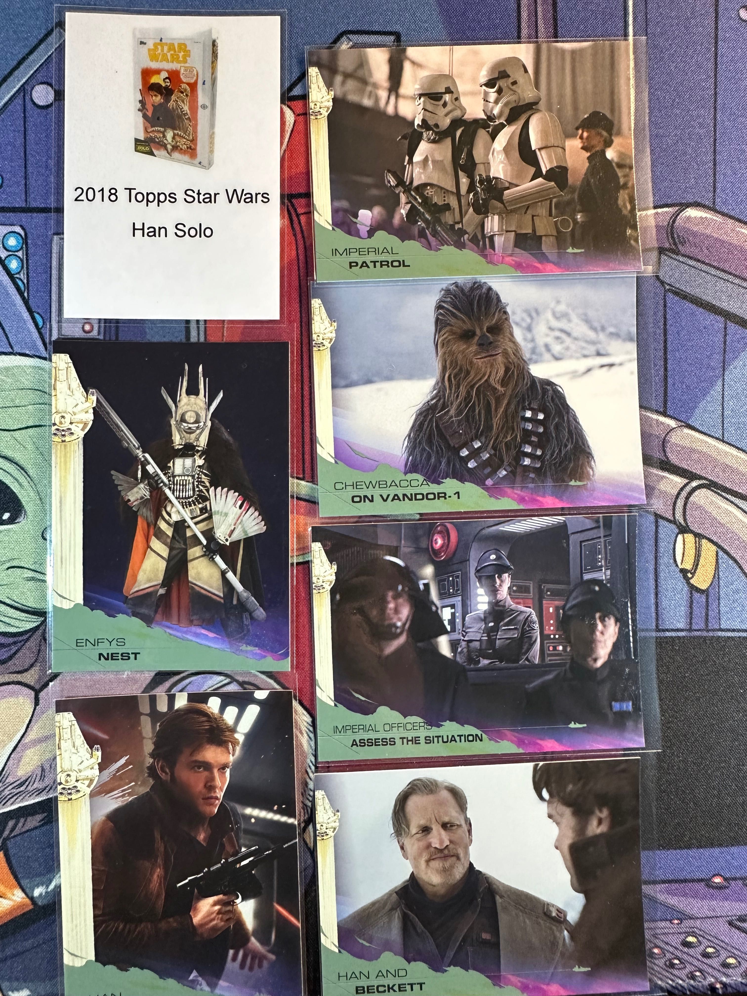 Cartas 2018 Topps Star Wars Han Solo