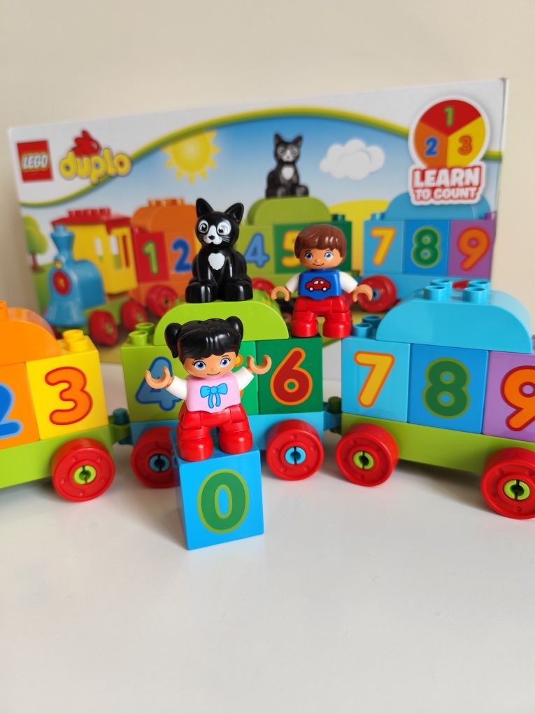 Конструктор Lego duplo. Потяг "Рахуй та грай" 10847