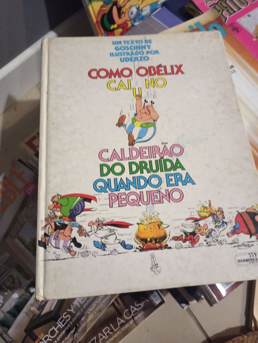 Livros Obelix capa grossa