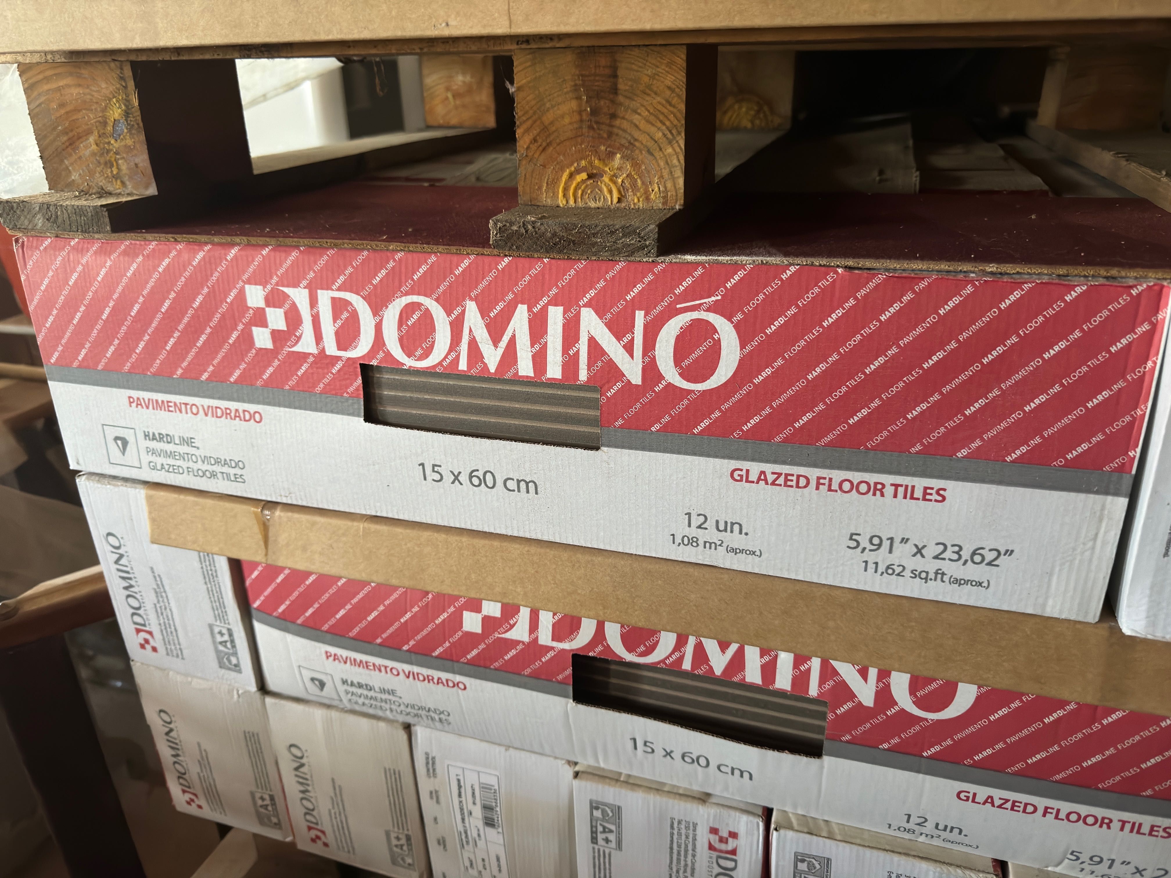 Pavimento Deck cerâmico Domino Produce Dengue 15x60