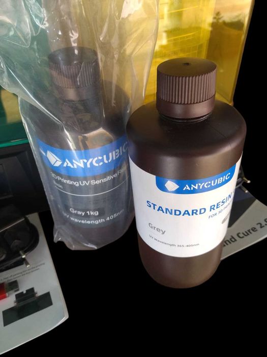 Resin Printer & ANYCUBIC Cleaning/UV Curing Station + 1.5L Resin64553031572097123