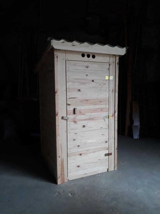 Kibel Drewniany,Wychodek,WC