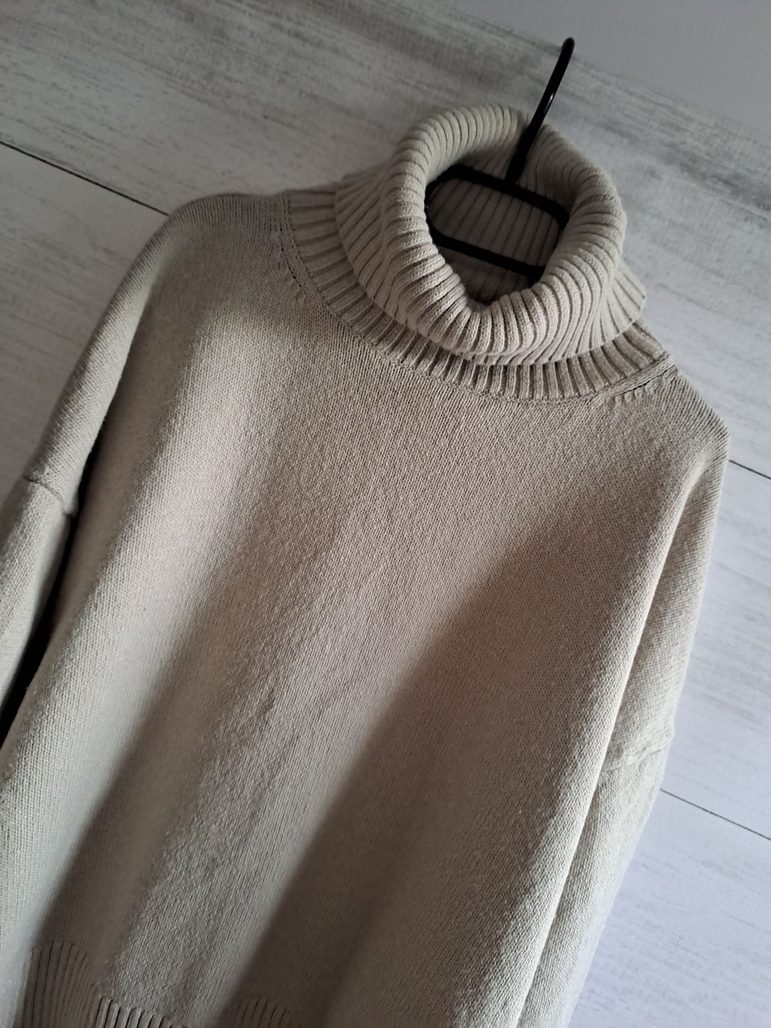 Sweter z glofem H&M XL 42