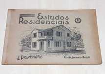 2 livros sobre arquitetura e construção anos de 1917/1942