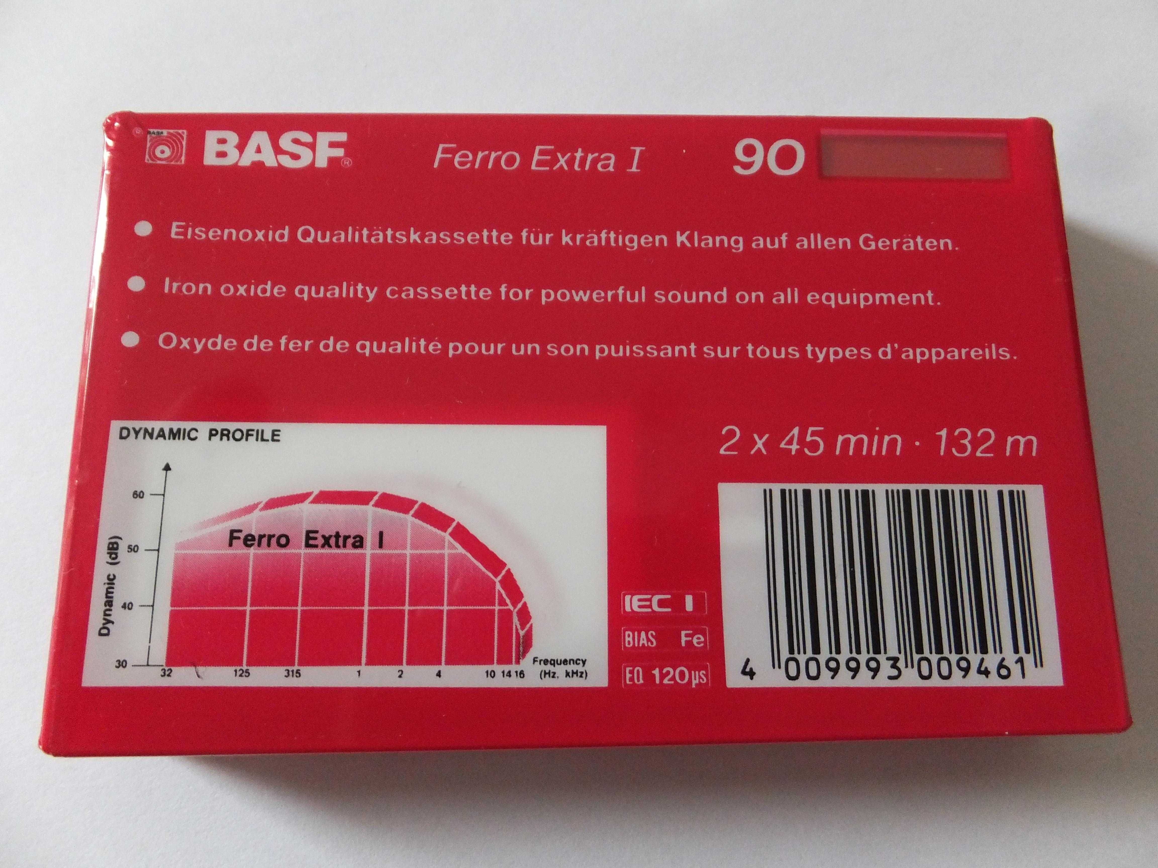 Kaseta magnetofonowa Basf Ferro Extra I 90