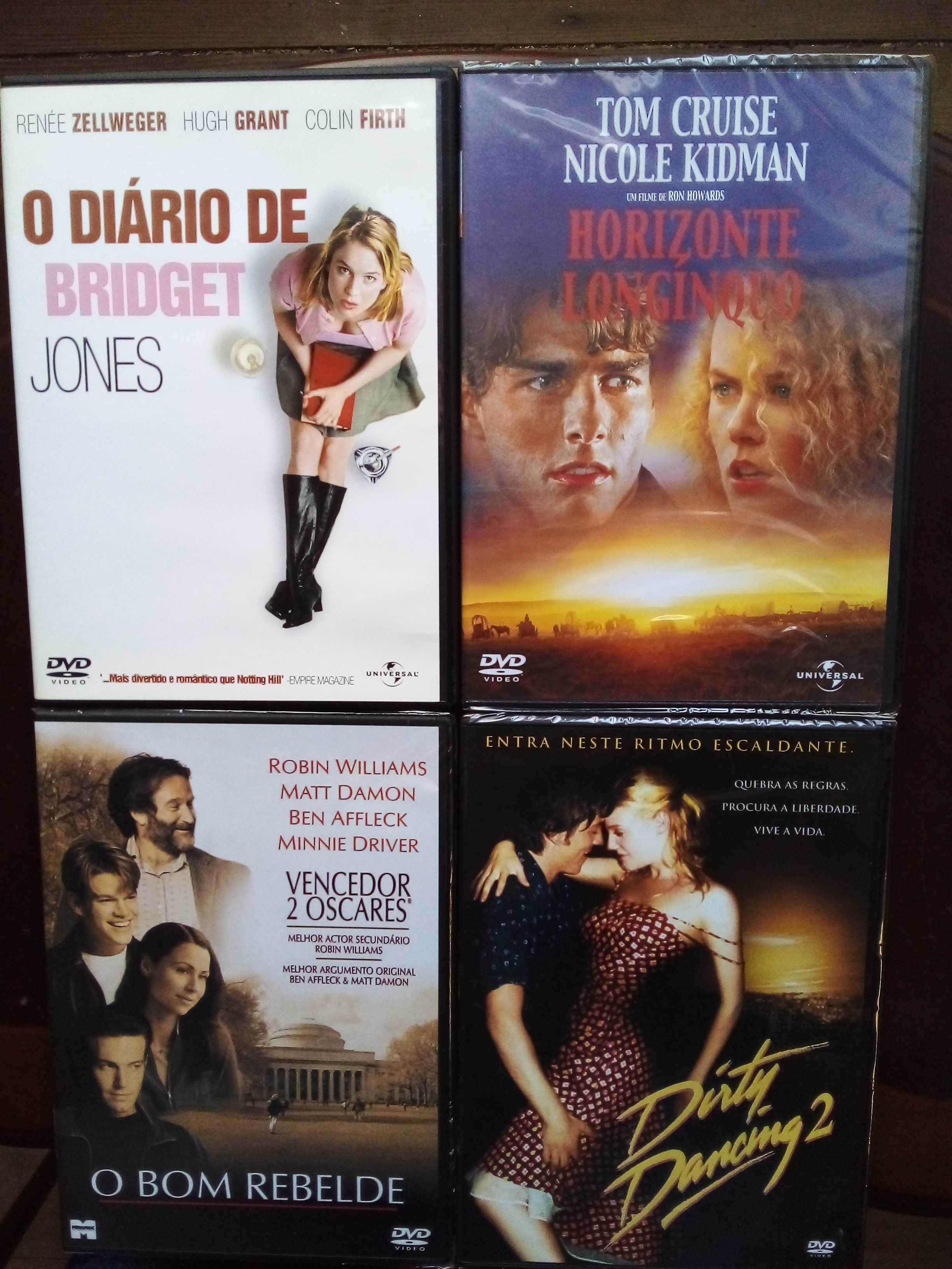 Lote de 30 DVDS avulsos a 1,50 euros cada.