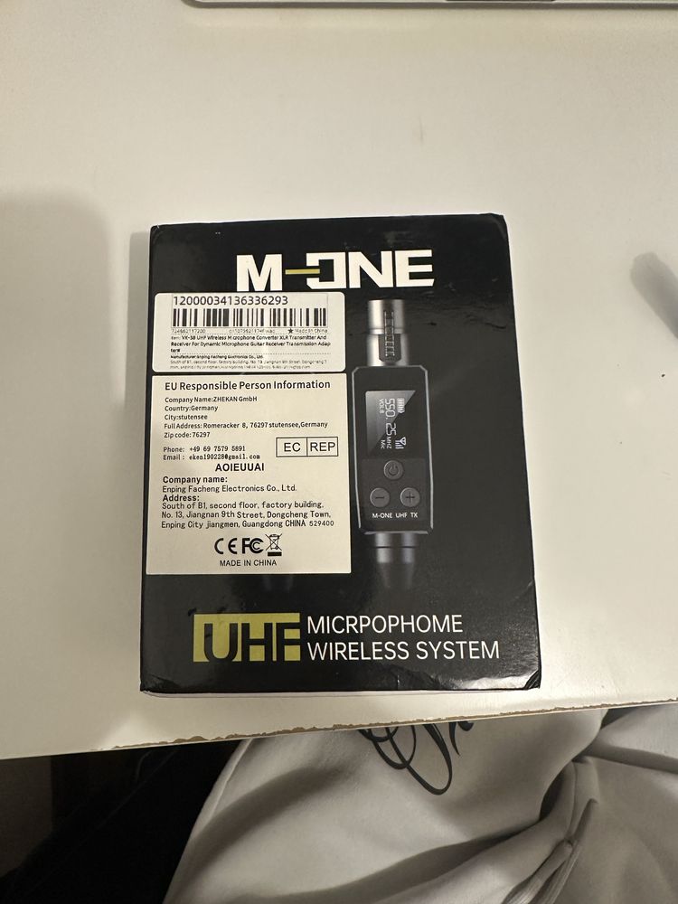 (NEGOCIAVEL) M-ONE Microphone Wireless System