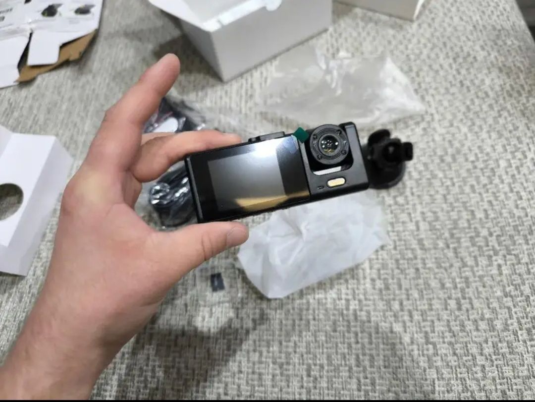 Vavupo 1080p видеорегистратор с двойной камерой
