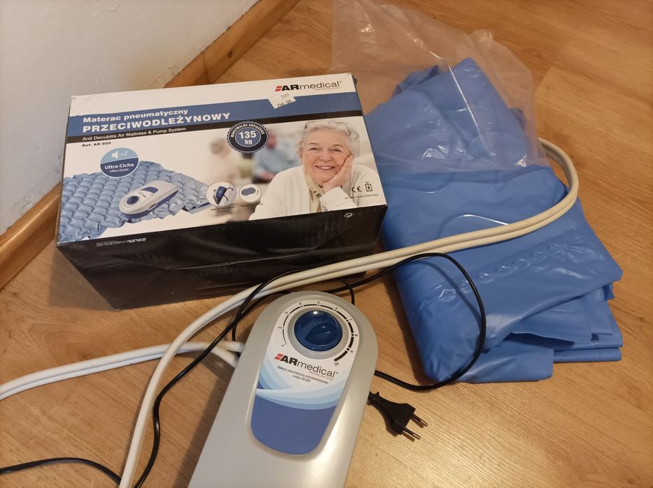 Materac pneumatyczny przeciwodleżynowy - mało używany Warszawa