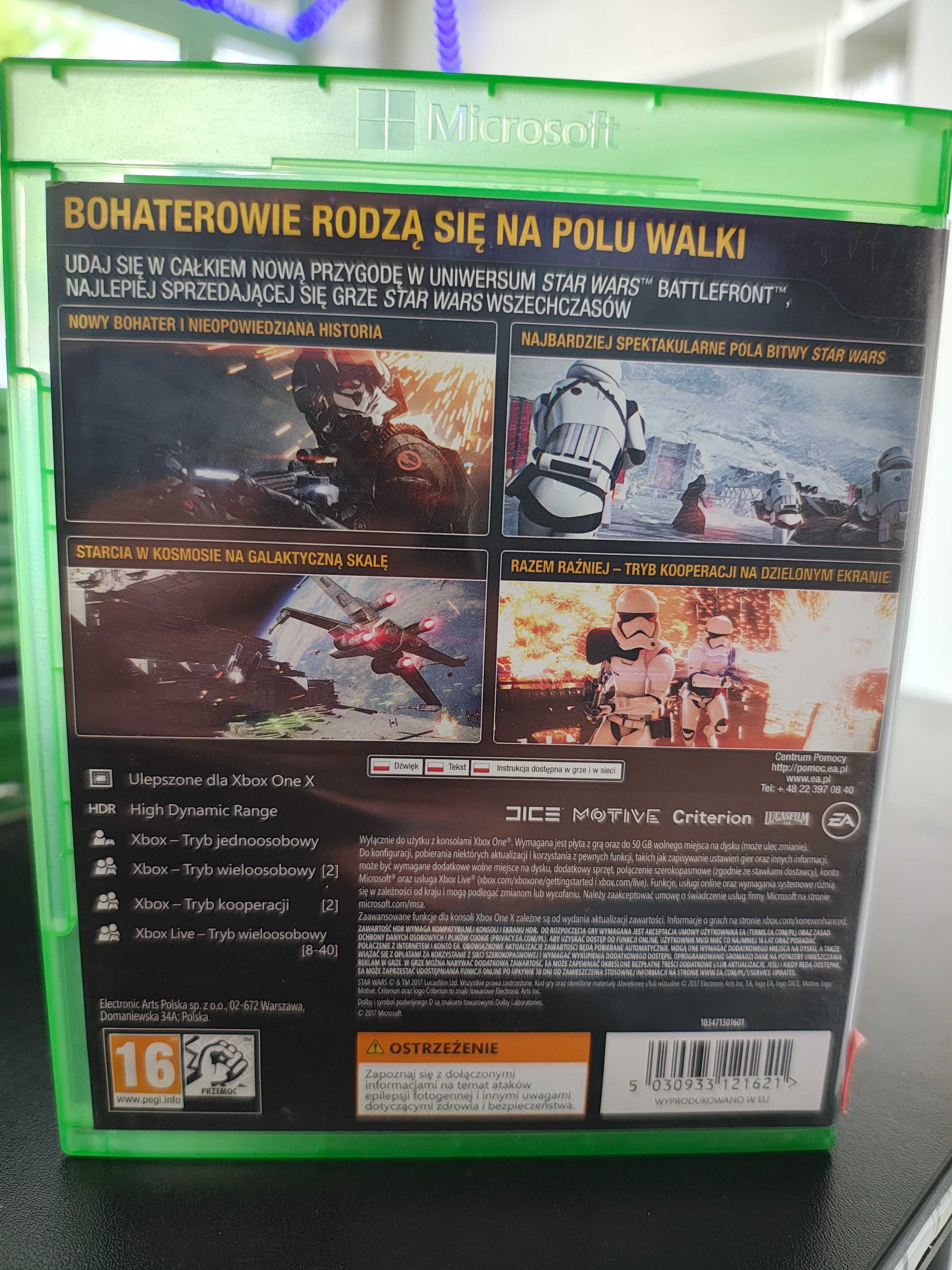 Star Wars: Battlefront II XONE Wysyłka Wymiana Sklep Mokotów