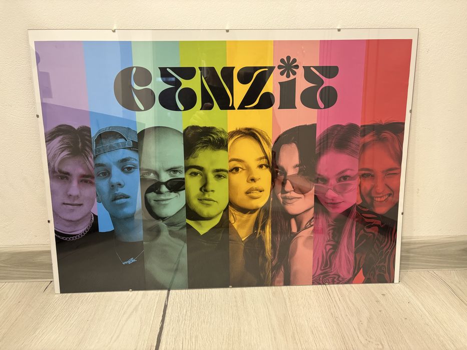 Genzie - plakat + ramka