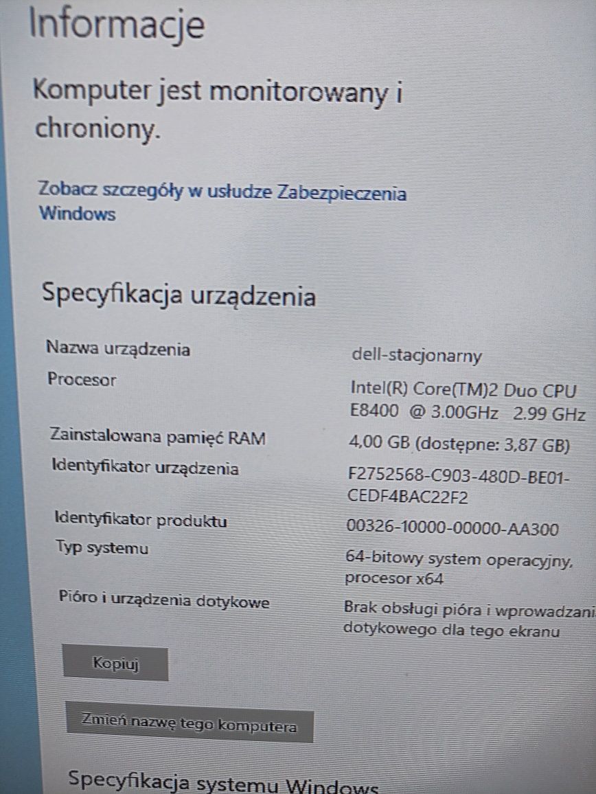 Komputer stacjonarny Dell OptiPlex 755