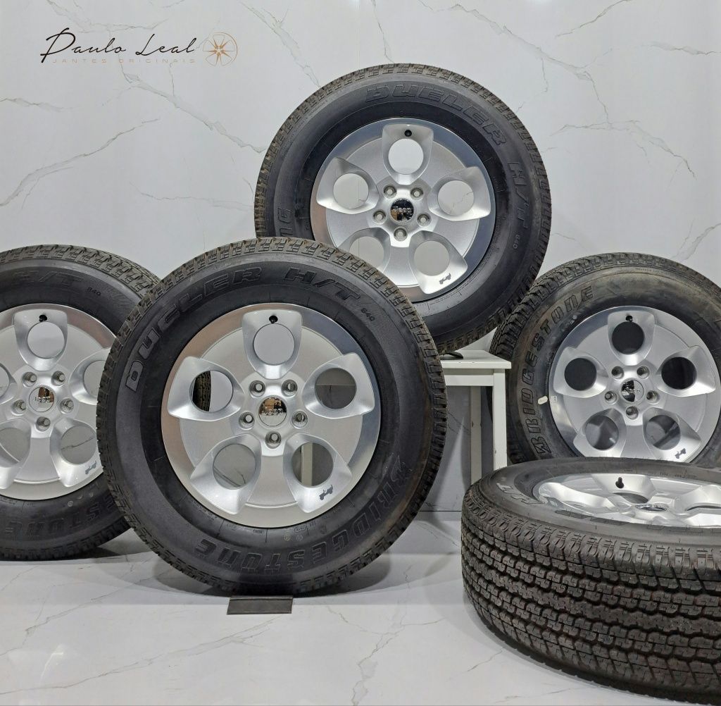 Jantes 18" originais Jeep Wrangler Sahara 5x127