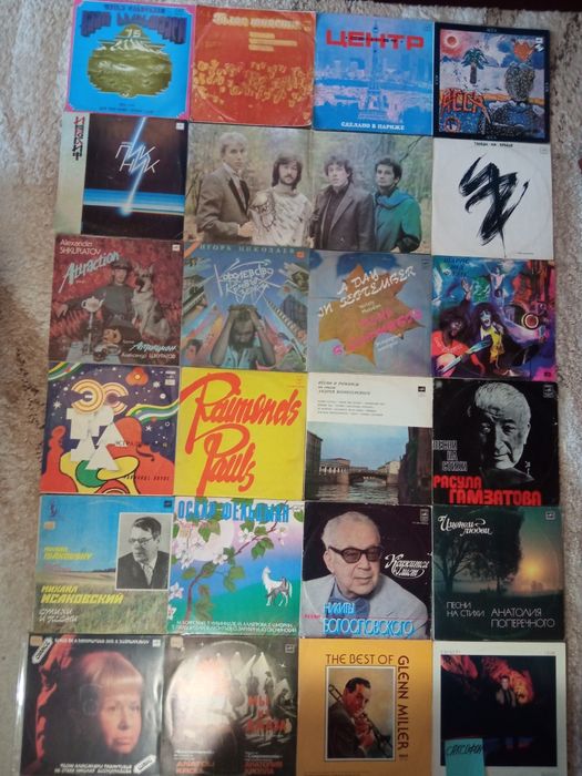 Пластинки виниловые  платівки вінілові