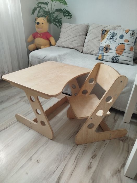 Stolik + krzesełko dla dziecka, sklejka