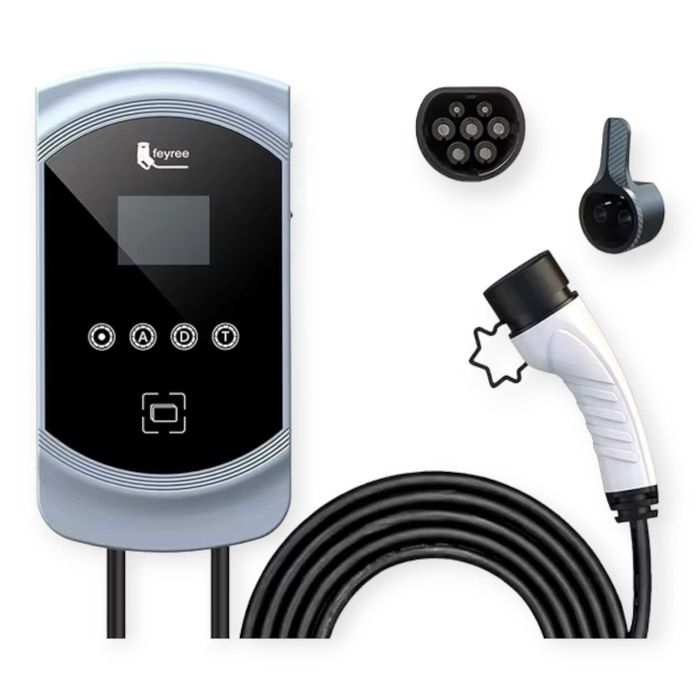 Wallbox Carregador Rápido para Carro Elétrico EV Tipo 2 - 7.6kW/h