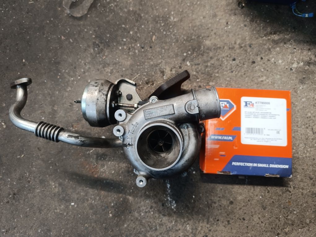 Turbosprężarka Mazda 6 GG RF7J 2.0 CITD 143KM plus zestaw uszczelek