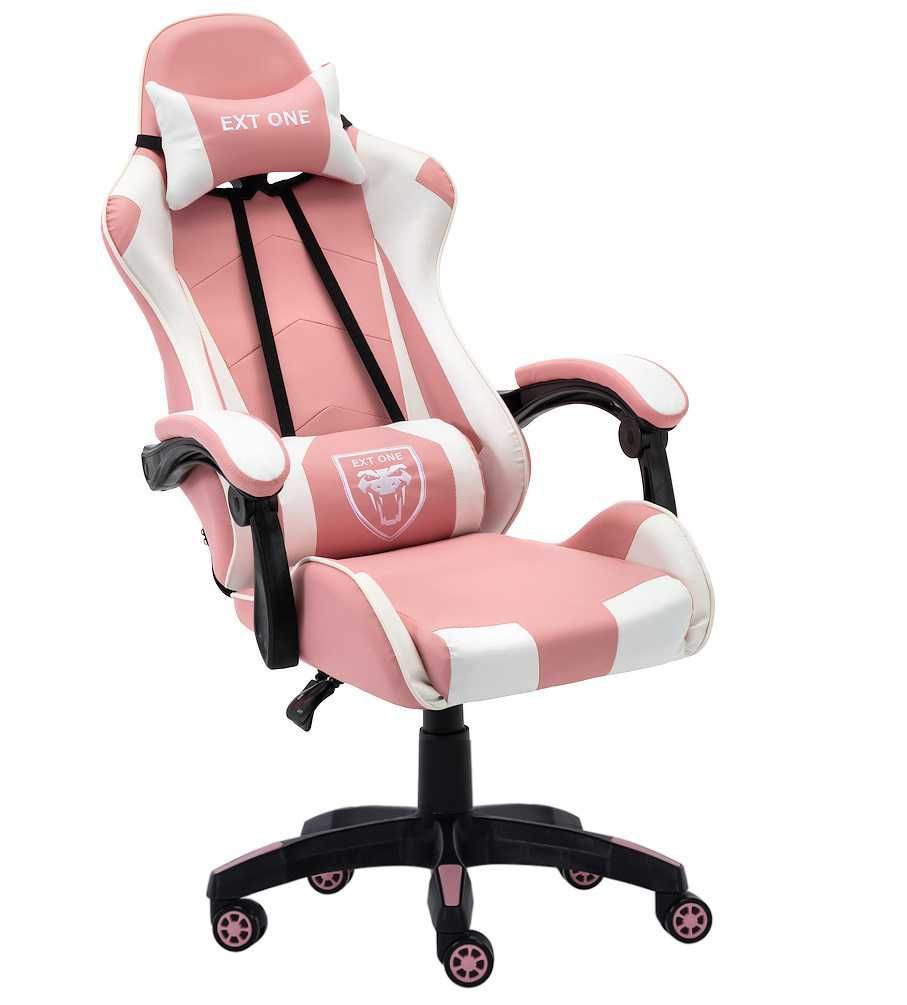 Krzesło do komputera Gamingowe dla gracza Extreme Ext One Pink