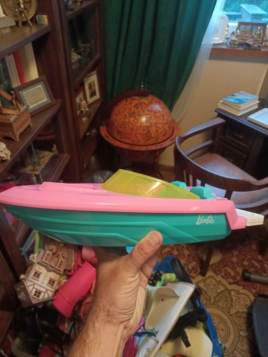 Barbie łódka statek motorówka łódź