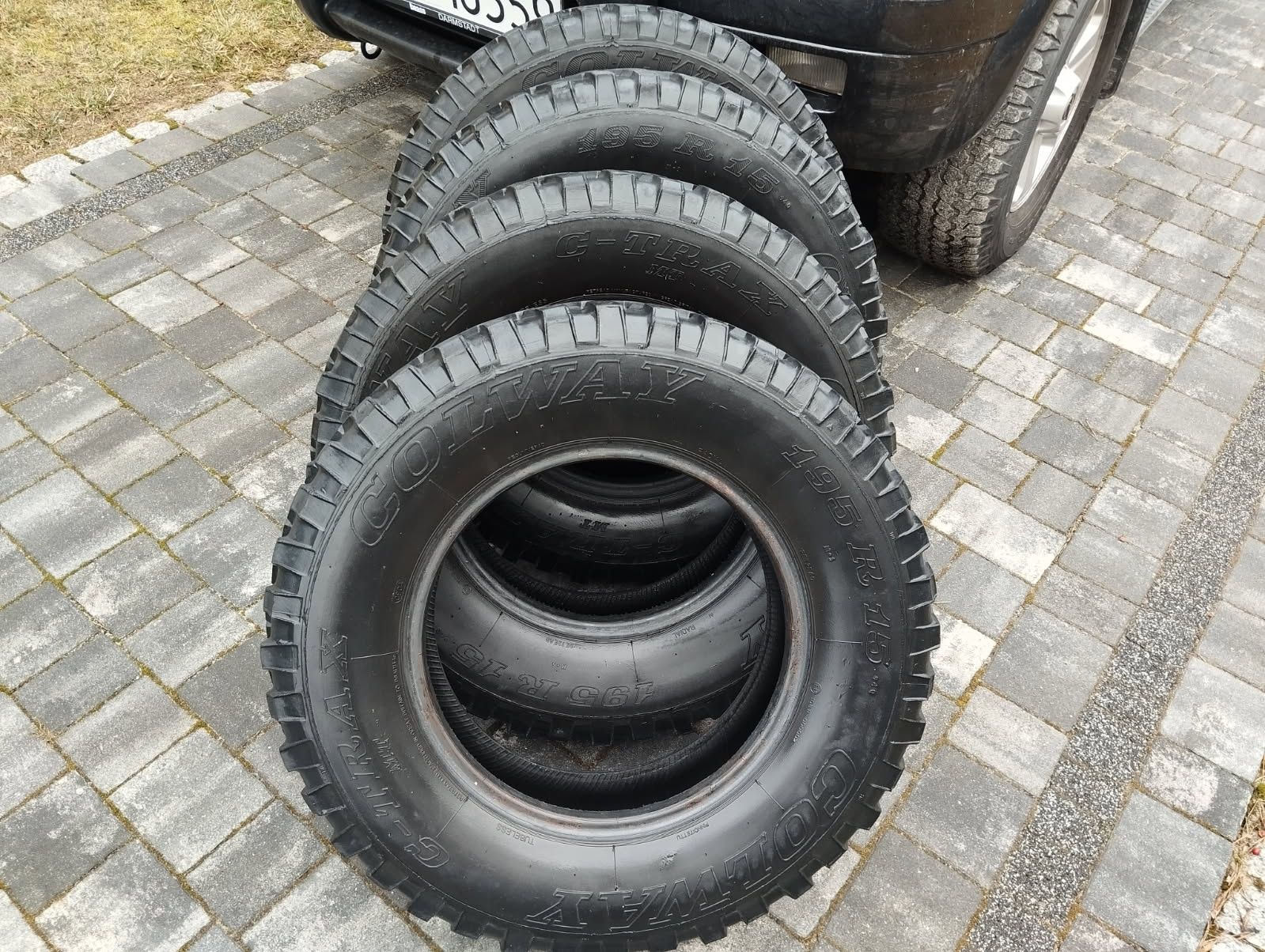 Komplet opon 195/15 terenowe 4x4 Colway G-trax Opona Opony Samurai