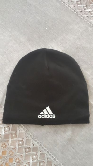 Czapka zimowa męska z polarem w środku kolor czarny