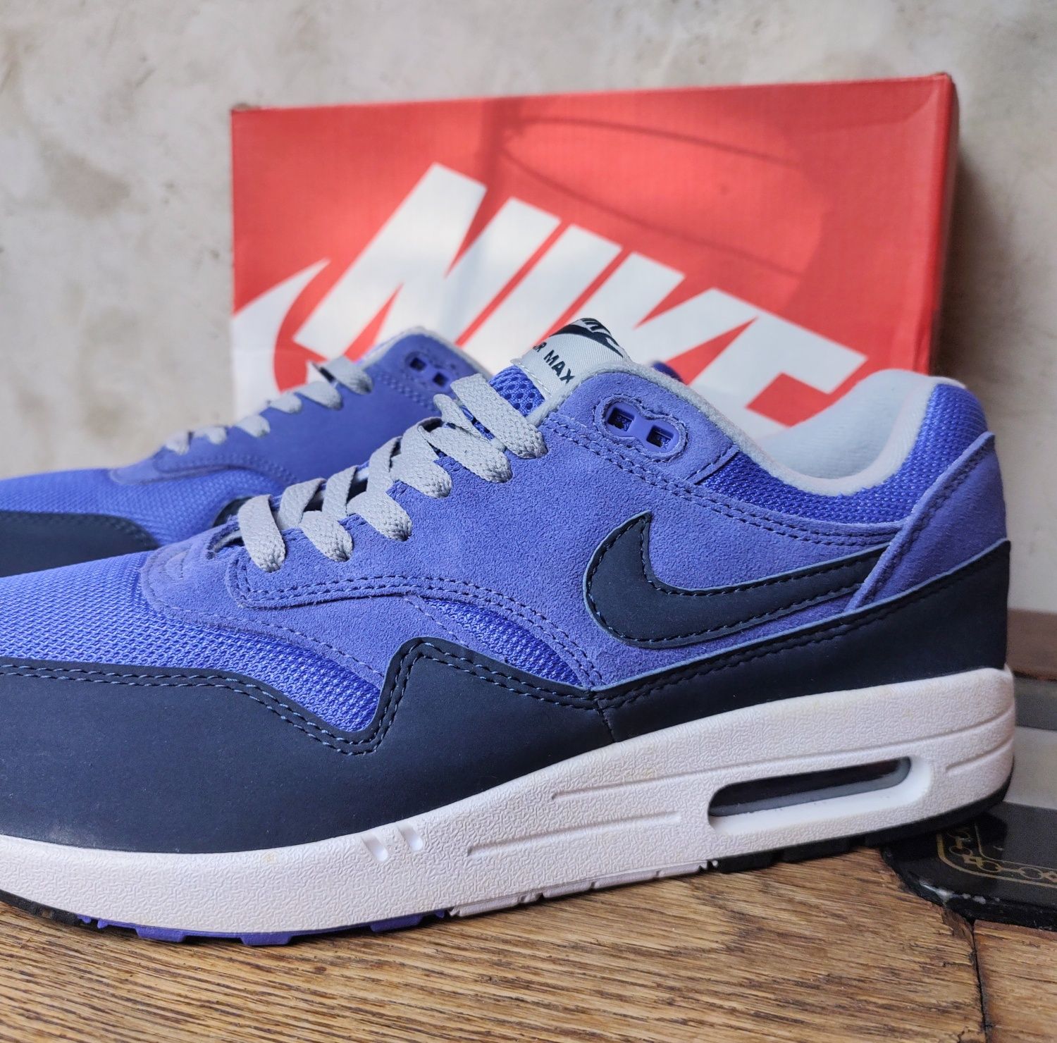 NIKE AIR MAX 1 - buty męskie (44 / 28cm) fioletowe / nowe Warszawa / 2