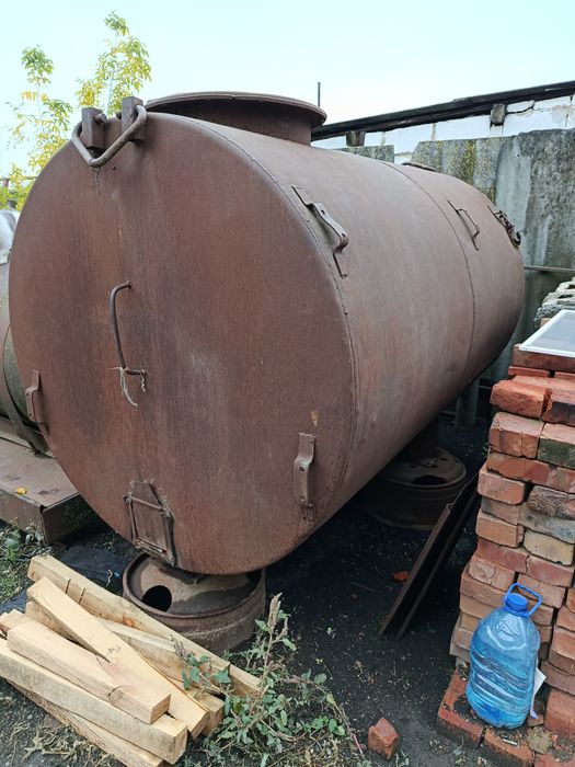 Бочка металева желізна 3 куба