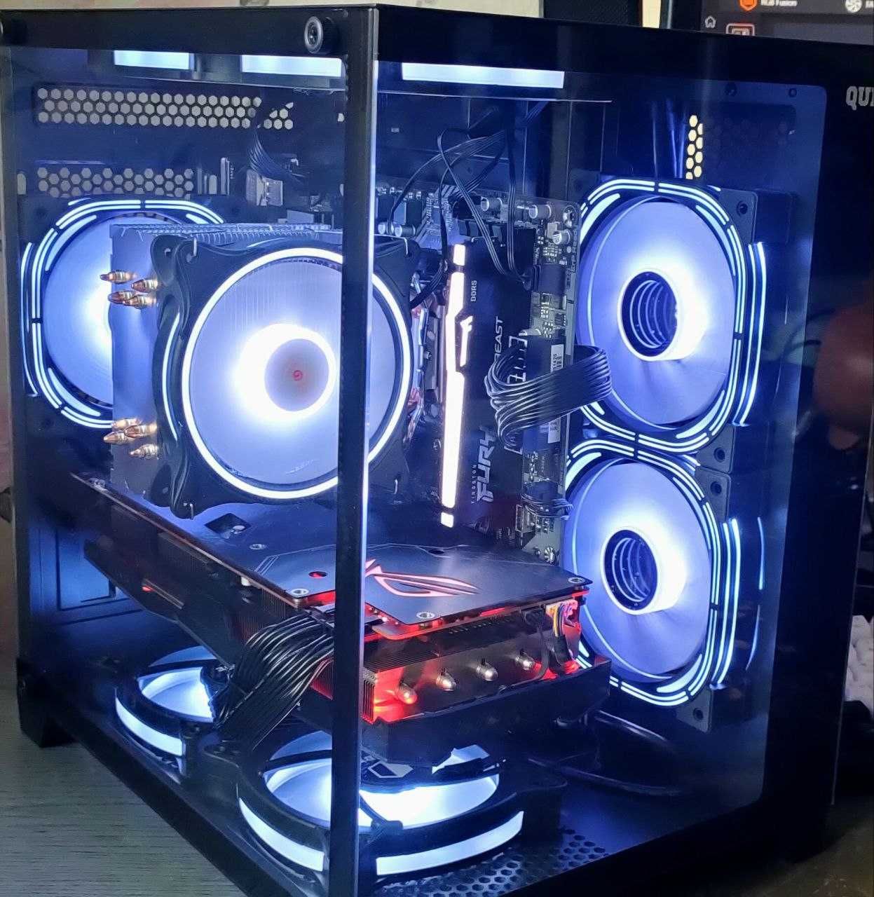 Ігровий ПК !!!  Ryzen 5 8400F+Radeon 5700XT +B650+32 gb DDR5
