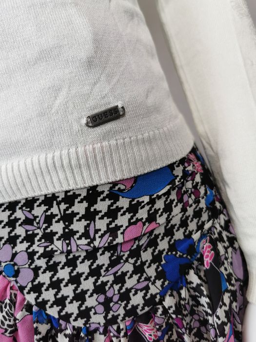 Nowa oryginalna bluzka Guess śmietankowa XL