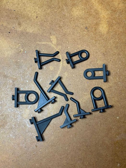 Ganchos para suporte de ferramentas de parede Parkside