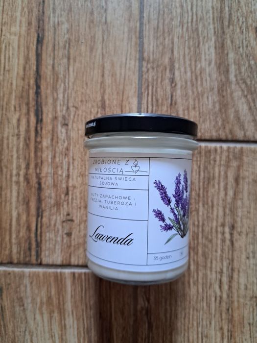 Świeca sojowa 180 ml. - różne zapachy
