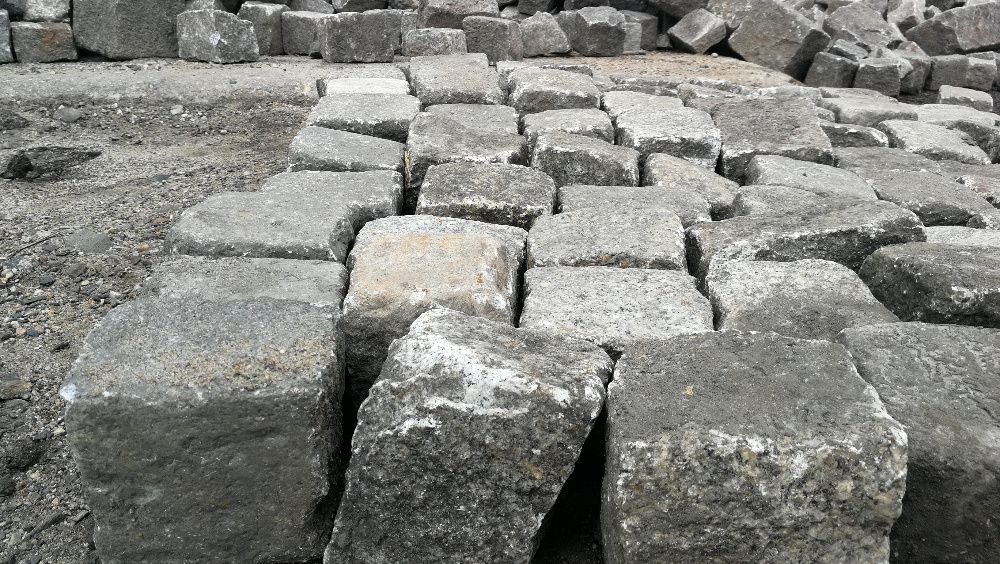 stara rustykalna kostka granitowa 10/11 dostępne 2 tyś ton