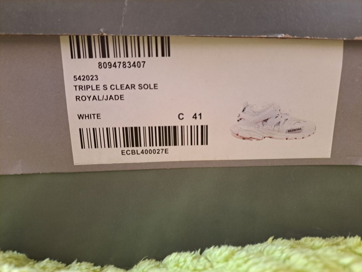 Balenciaga Track 1 white