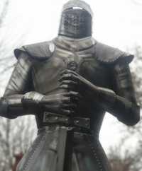 рыцарь металл доспехи для улицы статуя поделка старинный рицарь лицар