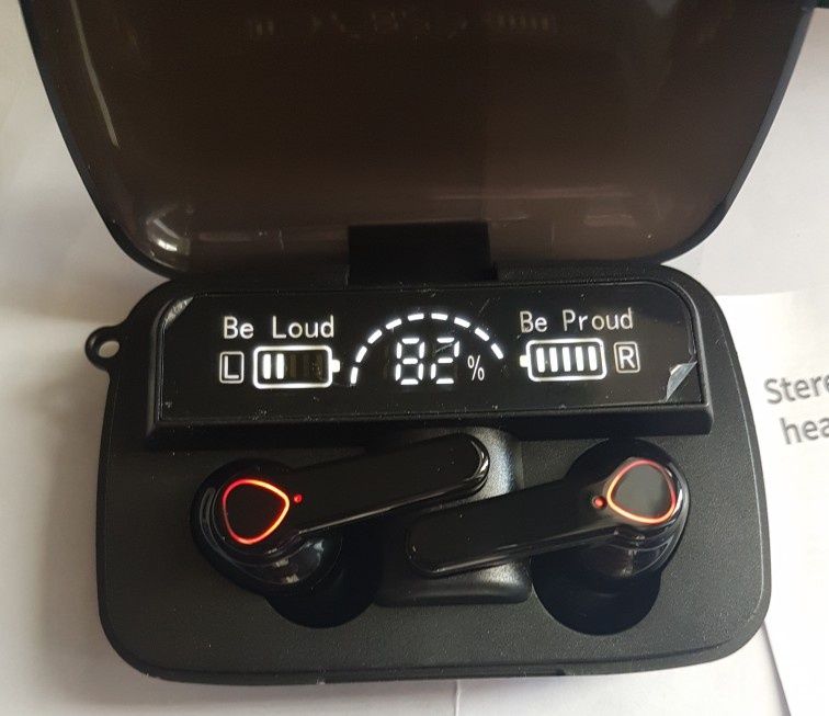 Auscultadores Bluetooth Sem Fios TWS - Modernos, Compactos