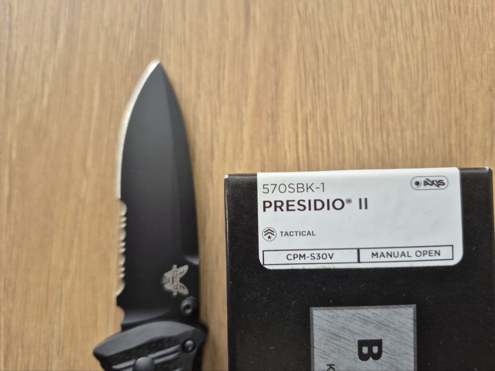 Nóż benchmade presidio II S30V