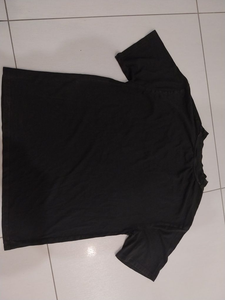 Czarny tshirt Bershka, Pink Floyd, rozmiar S, M