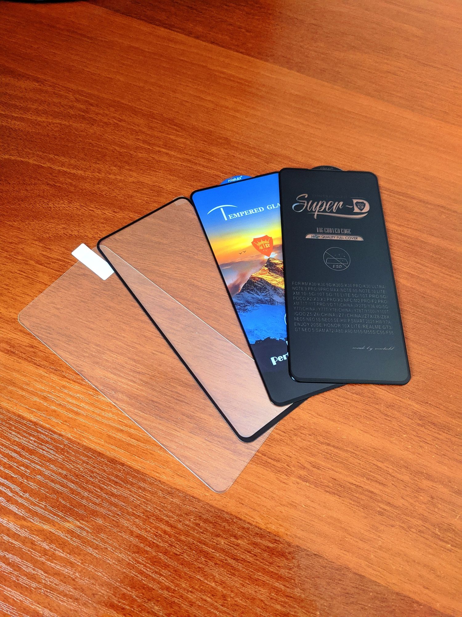 Захисне скло на телефон Xiaomi Redmi Note 9 Pro Защитное стекло