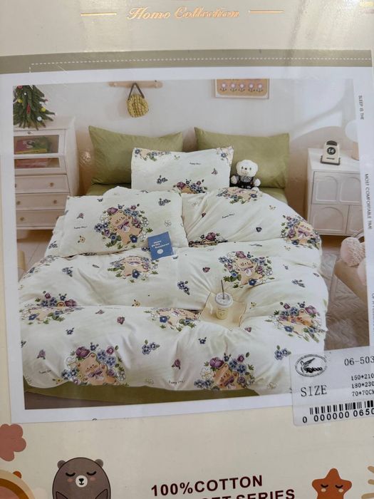 Хит сезона Фланелевое постельное белье комплект Постіль