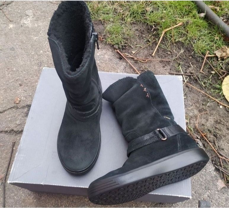 Ecco 29 чоботи на дівчинку зимові черевики сапоги ботинки взуття ессо