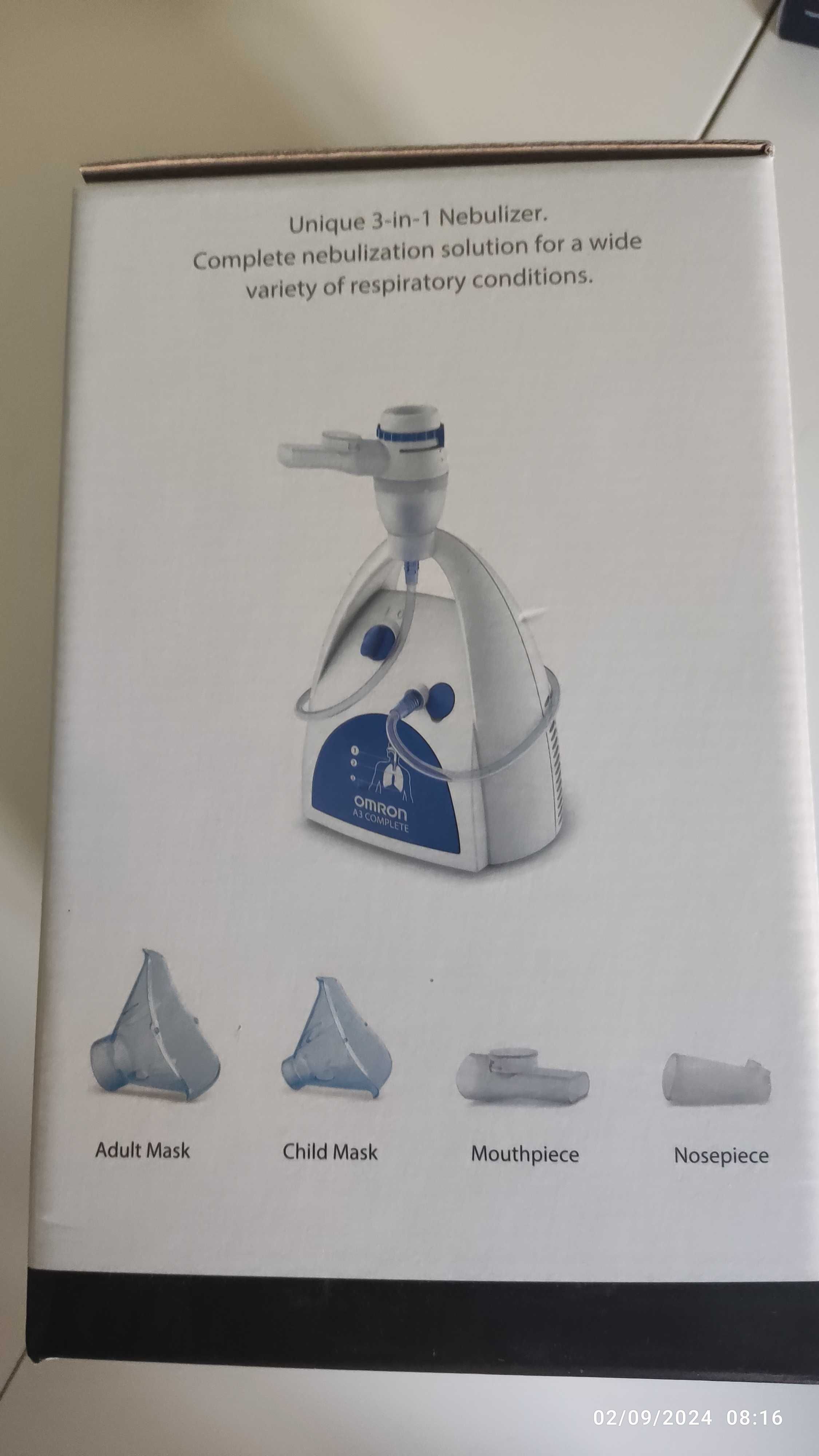 Nebulizador semi novo Omron