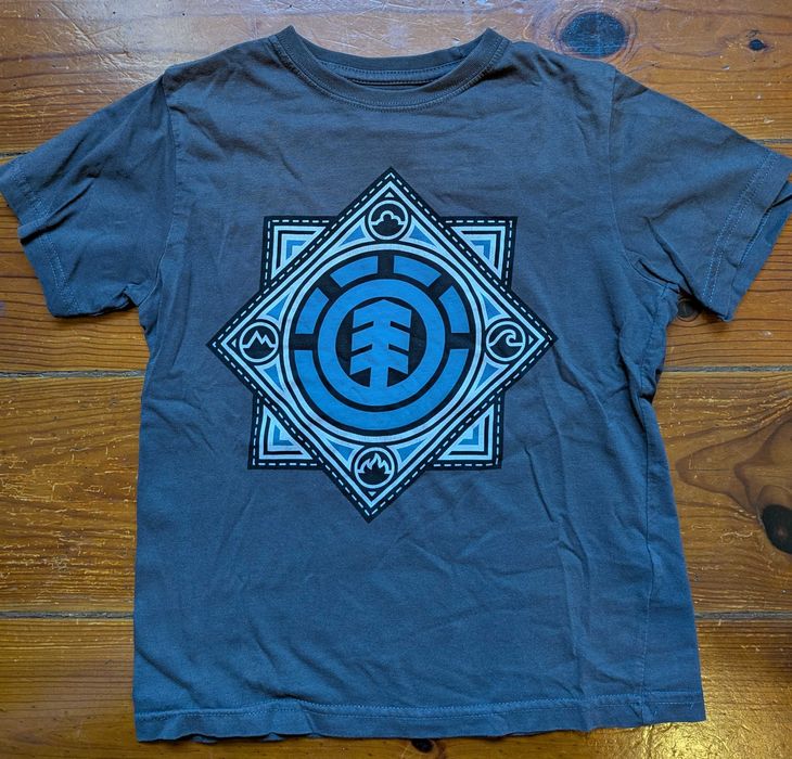 2 T-shirts ELEMENT e BILLABONG em algodão 8a