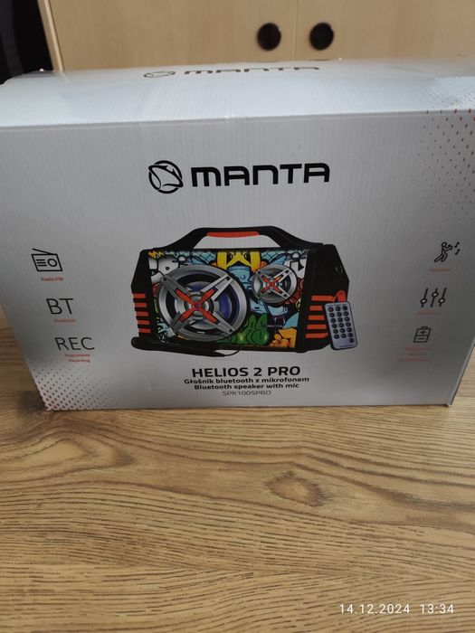 Głośnik bluetooth manta pro